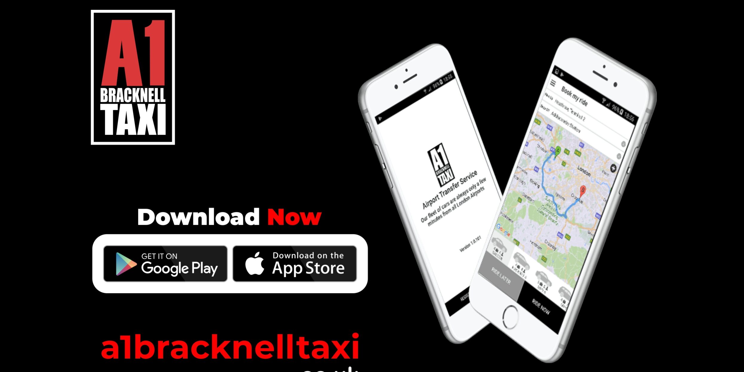 A1 bracknell Taxi service A1 Bracknell Taxi app