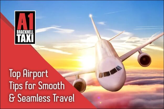 A1 Bracknell Taxi – Airport transfers Airplane on sky