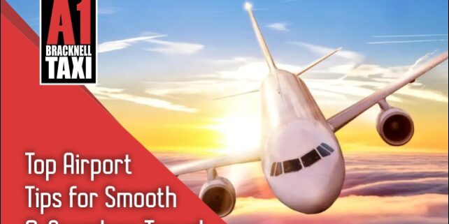 A1 Bracknell Taxi – Airport transfers Airplane on sky