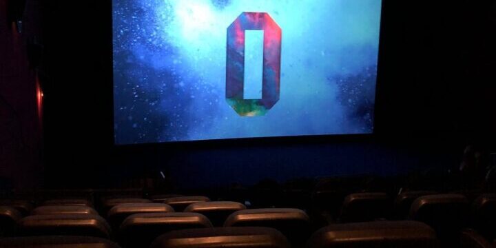 Odeon Cinema Logo on Screen